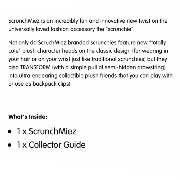 Girl’s Collectible Scrunchies Moose Toys ScrunchMiez S. 1 SUPER RARE #40 PAWFECT - Picture 5 of 6